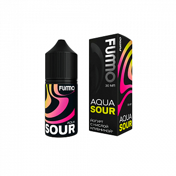 Ар Fummo Aqua Sour SALT "Кислая Клубника" 30-20
