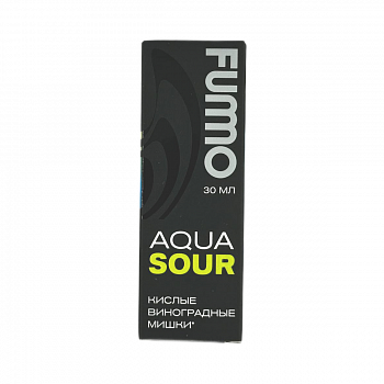 Ар Fummo Aqua Sour SALT "Кислые Виноградные Мишки" 30-20