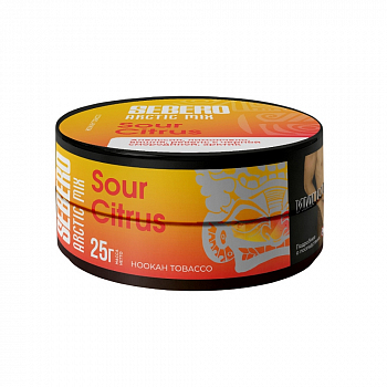 Табак Sebero Arctic Mix, 25гр "Sour Citrus / Лимон, вишня, ревень, апельсин"